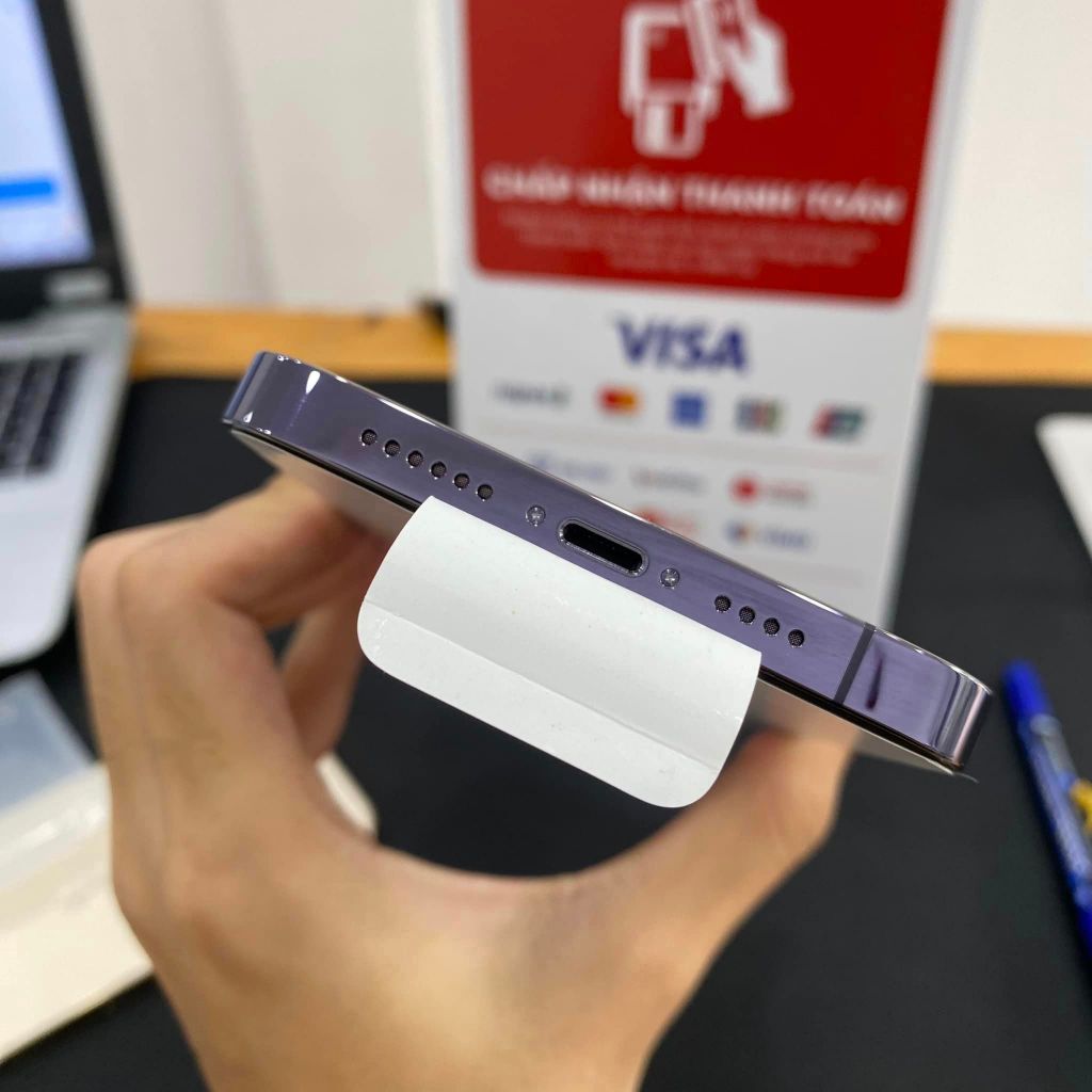 Iphone 14 prm 256gb - like new 99% - full phụ kiện - đẹp king - bảo hành 12 tháng - lỗi 1 đổi 1 .