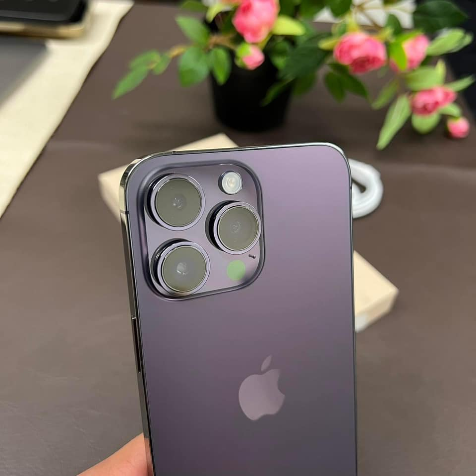 Iphone 14 pr0 - max - tím, đen đẹp - 256gb -tặng kèm tai nghe - deal hời tháng - bảo hành 12 tháng - đổi trả 7 ngày