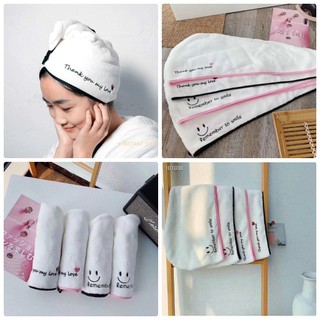 Khăn quấn đầu làm khô tóc