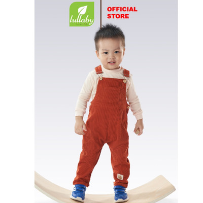 LULLABY - NH580M - Quần yếm nhung tăm