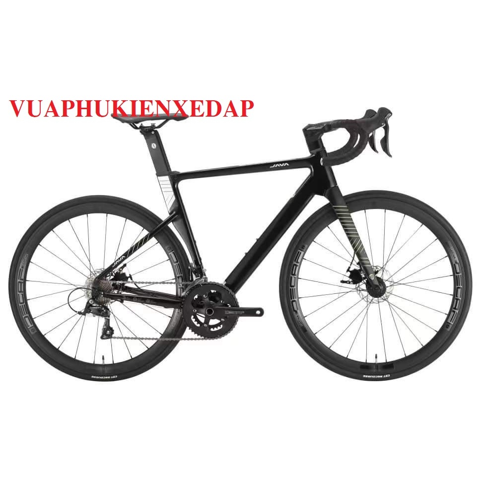 Xe đạp đua Java Siluro 6 2023 Càng/ Phuộc đơ Cacbon Bộ đề Shimano Tiagra 2x10 20 tốc độ - Thương hiệu ITALY