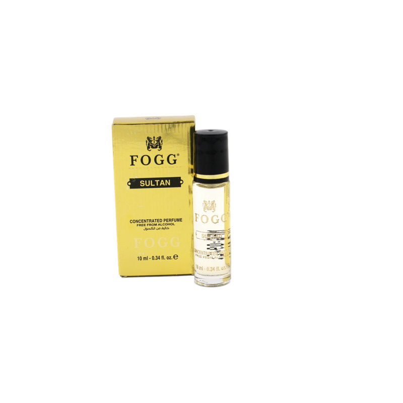 Tinh Dầu Nước hoa Fogg, dạng lăn 10ml SULTAN - vàng, nhập khẩu Dubai, (MSP: OIL-10SUL)