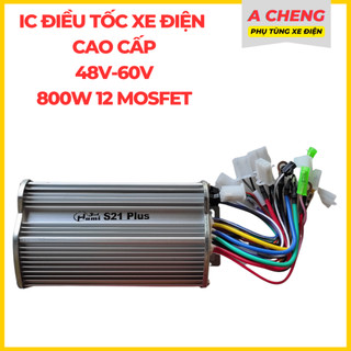 Ic điều tốc xe đạp điện 48v-60v 800w 12 mosfet cao cấp
