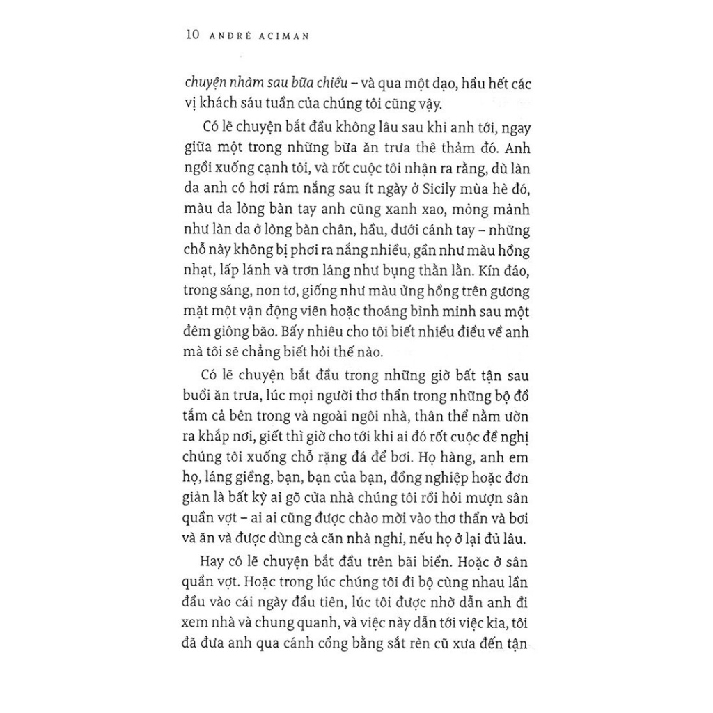 Sách - Gọi Em Bằng Tên Anh - Call Me By Your Name