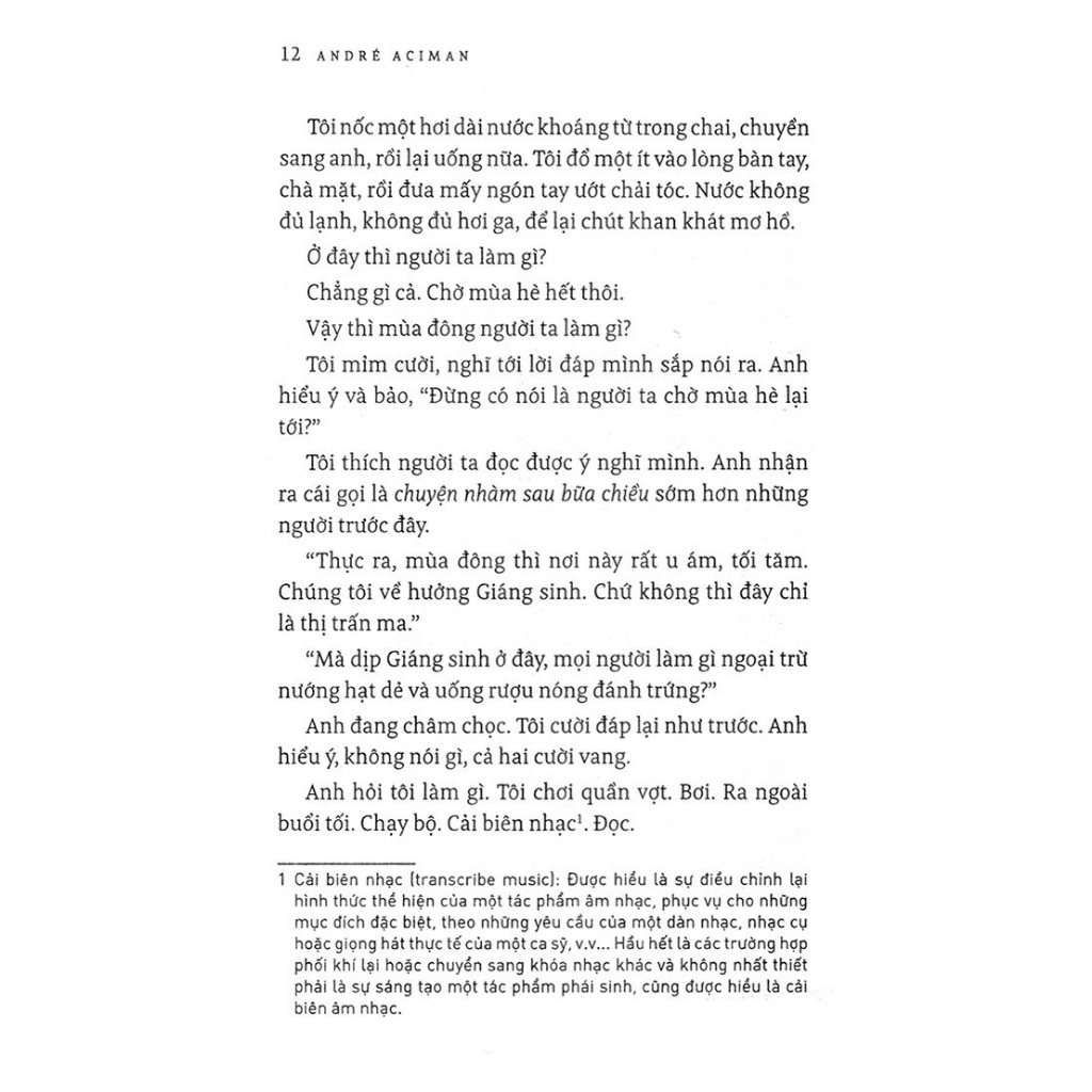 Sách - Gọi Em Bằng Tên Anh - Call Me By Your Name