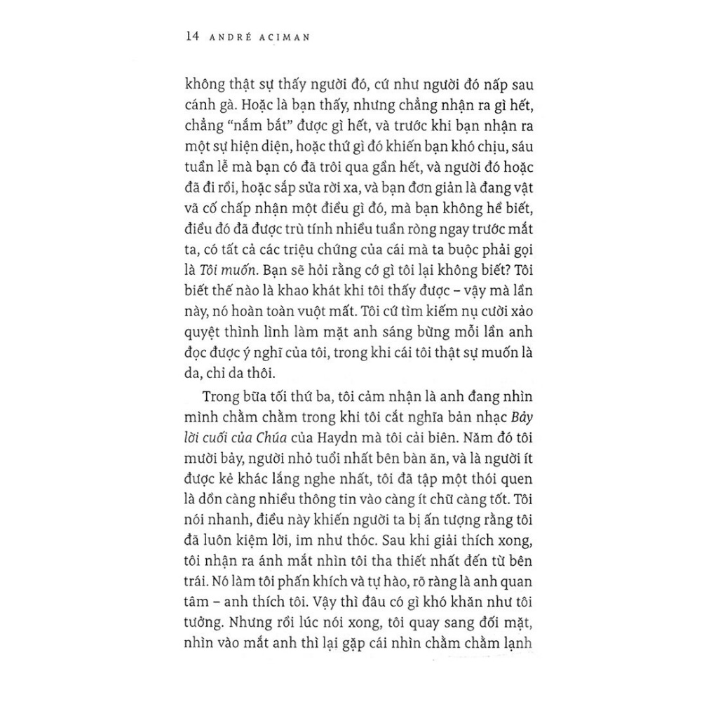 Sách - Gọi Em Bằng Tên Anh - Call Me By Your Name