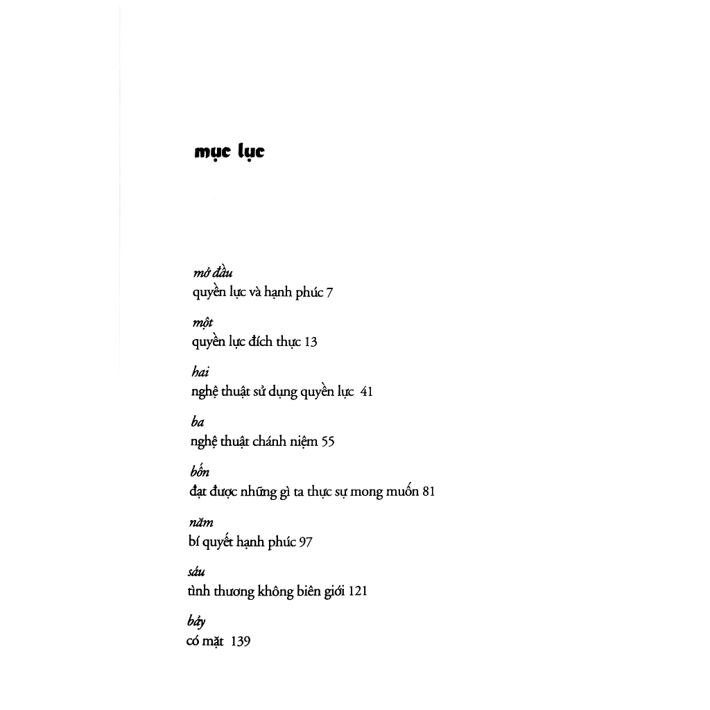 Sách - Quyền Lực Đích Thực