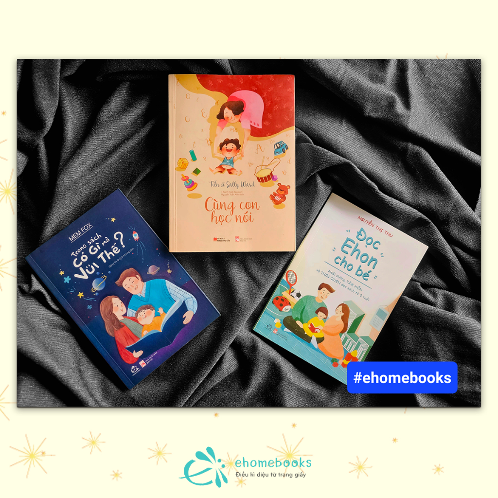 Sách Combo Cùng con học nói  - Ehomebooks