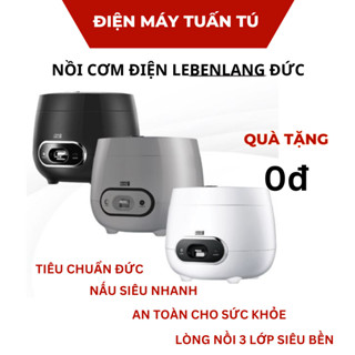 Nồi cơm điện mini Lebenlang LBL0583 dung tích 0,8LT / 1,2 LIT / 1,8LIT  BẢO HÀNH 2 NĂM CHÍNH HÃNG