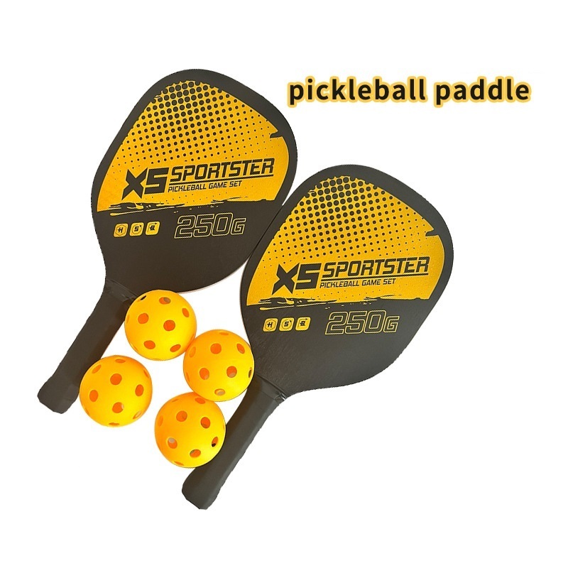 Bộ 2 vợt pickleball 4 Quả Bóng Pickleball Kèm túi đựng