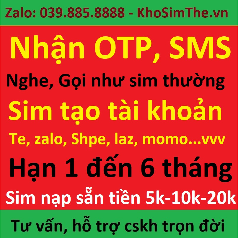 Sim rẻ phục vụ mọi nhu cầu cá nhân