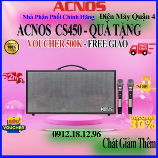 FREESHIP - Dàn Âm Thanh Di Động ACNOS CS450 - Hàng chính hãng