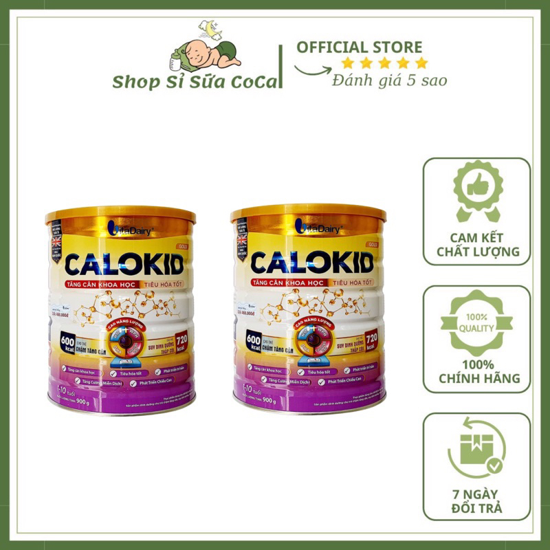 Sữa Calokid 0+,1+ 900gr