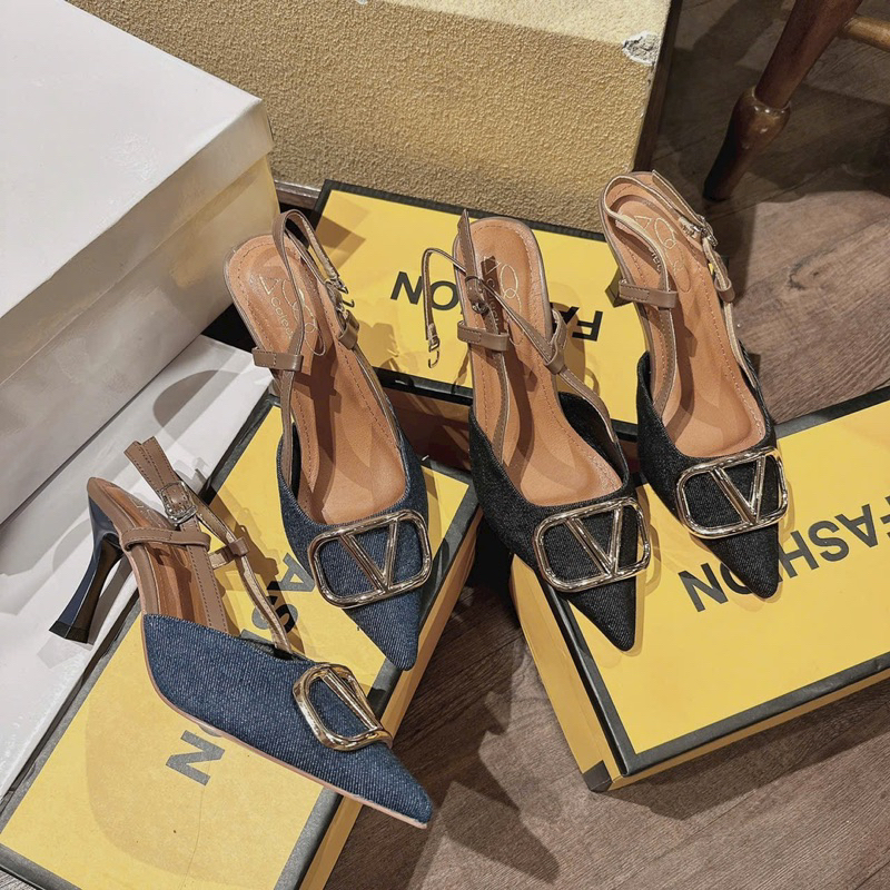 GIÀY CAO GÓT KHOÁ V SIÊU ĐÍNH 😍