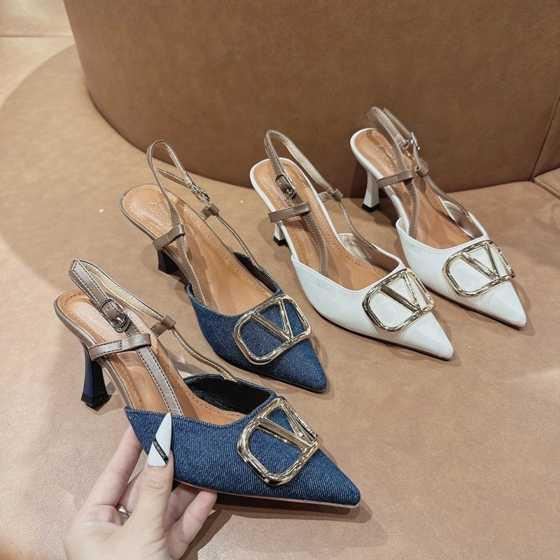 GIÀY CAO GÓT KHOÁ V SIÊU ĐÍNH 😍