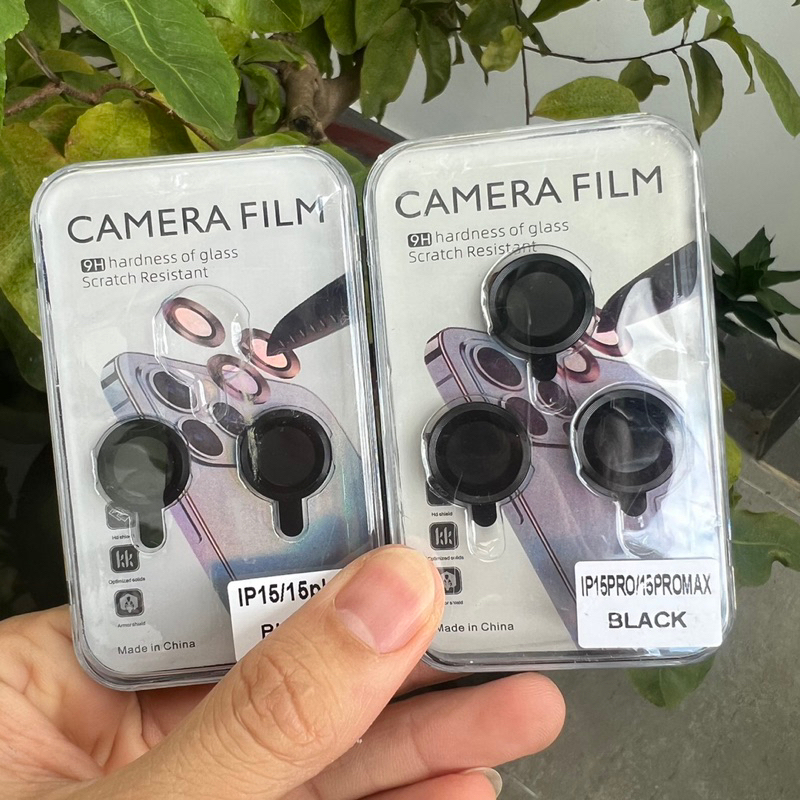 Dán viền bảo vệ camera ip15/15pro/15plus/15promax đur màu theo máy