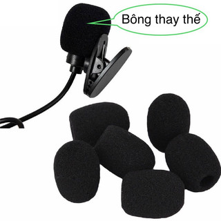 Bông gắn mic trợ giảng dầy dặn .