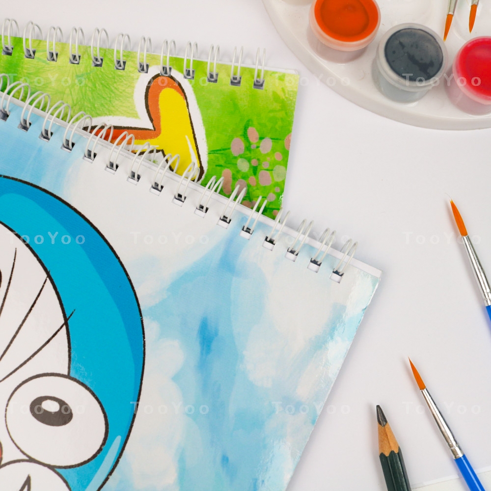 Tập vẽ A4 Doraemon dễ thương cute TooYoo BK00421