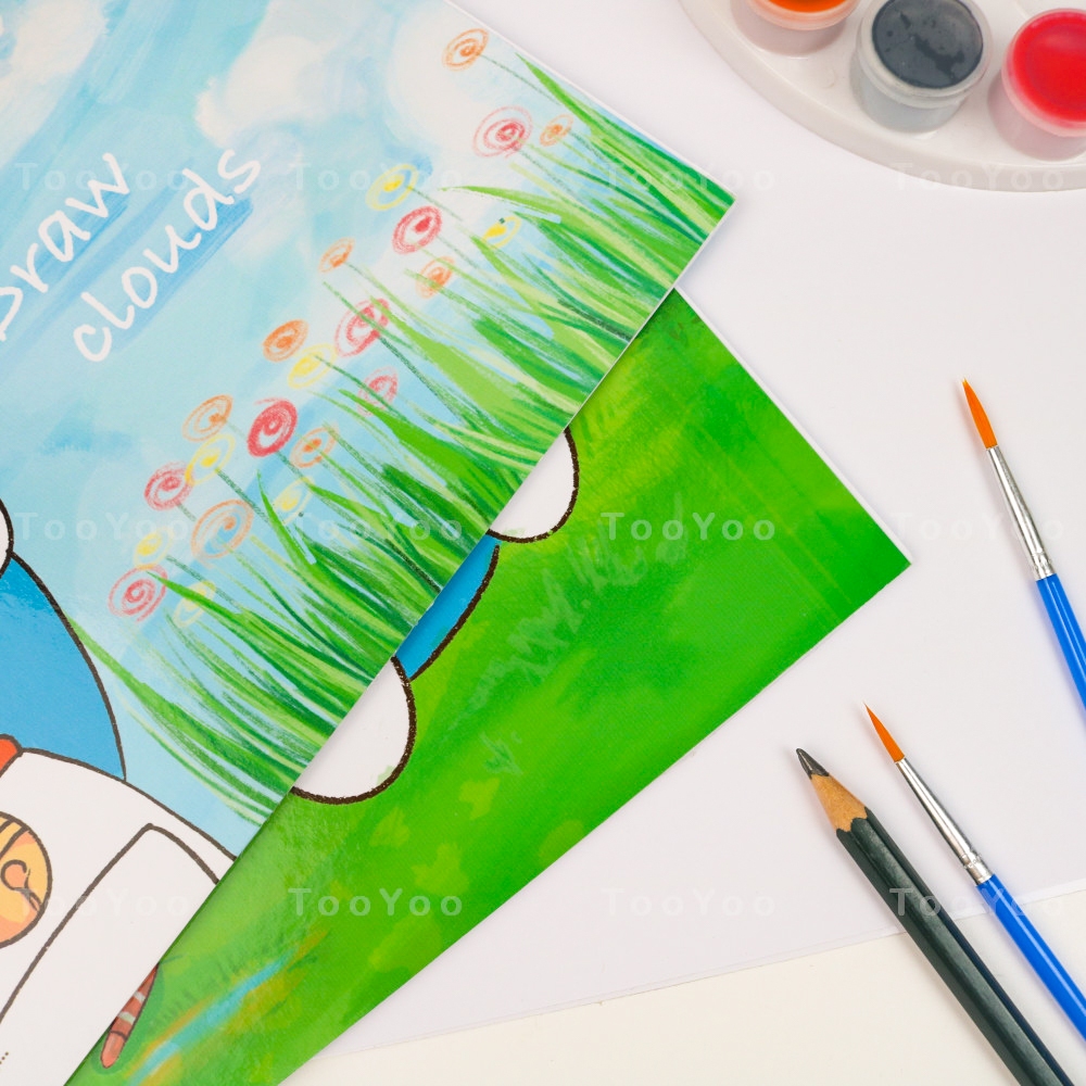 Tập vẽ A4 Doraemon dễ thương cute TooYoo BK00421