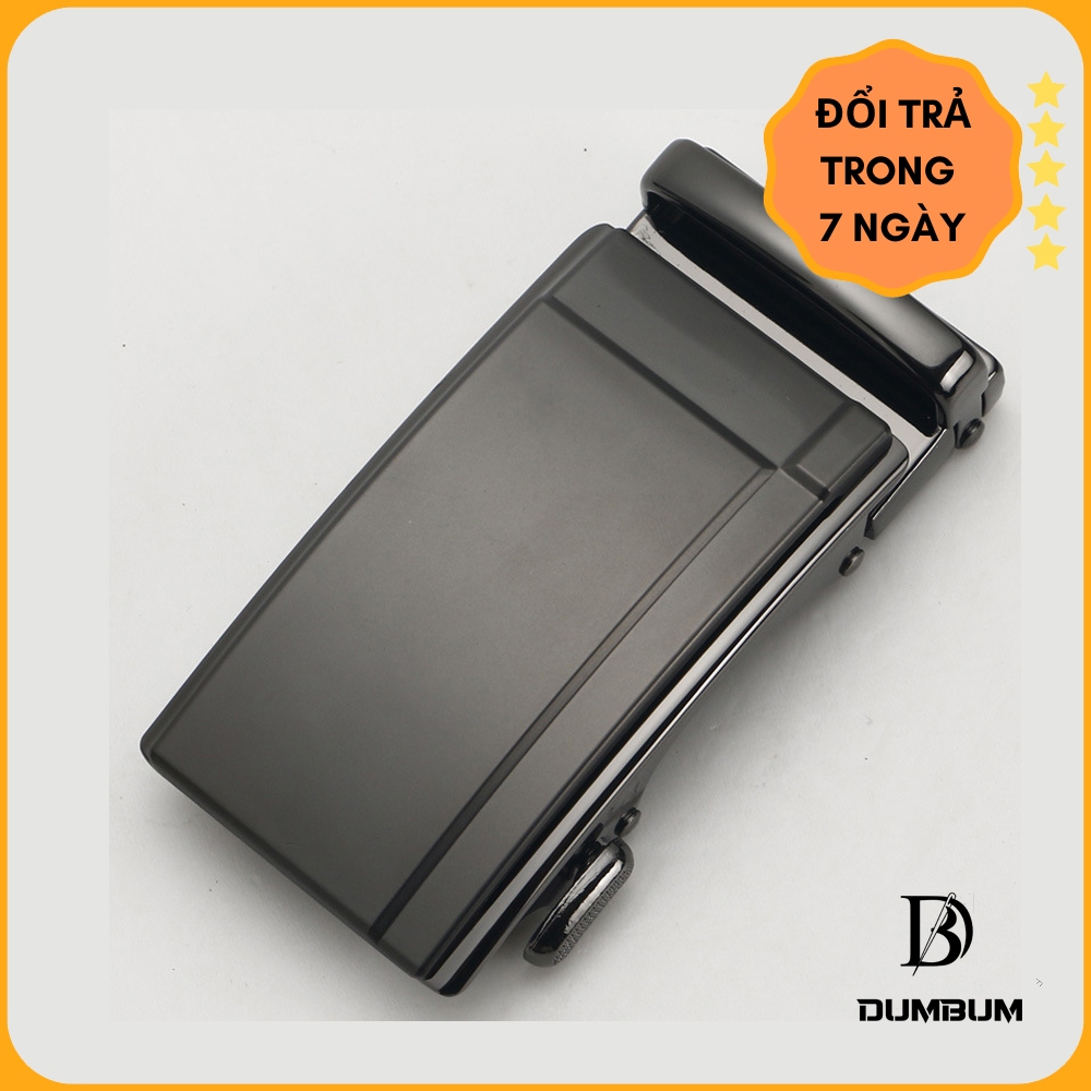 Đầu Khóa Mặt Thắt Lưng Dây Nịt Tự Động 3.5 cm  Hợp Kim Sơn Bên Bỉ Mặt Xám Sang Trọng Hiện Đại  MT103