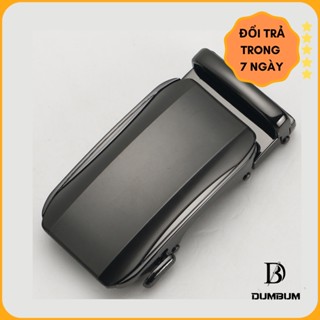 Đầu Khóa Mặt Thắt Lưng Dây Nịt Tự Động 3.5 cm  Hợp Kim Sơn Bên Bỉ Mặt Xám Sang Trọng Hiện Đại  MT103