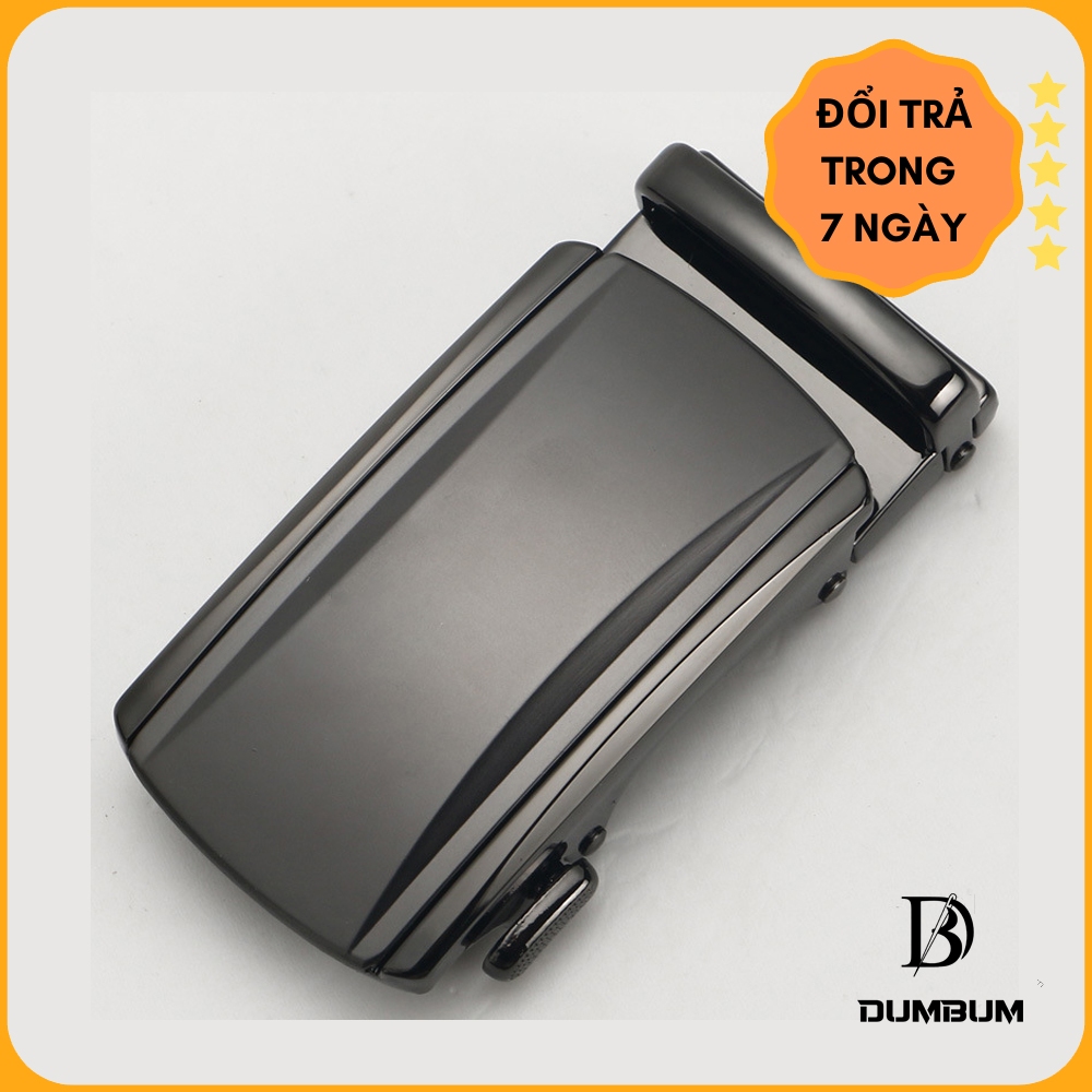 Đầu Khóa Mặt Thắt Lưng Dây Nịt Tự Động 3.5 cm  Hợp Kim Sơn Bên Bỉ Mặt Xám Sang Trọng Hiện Đại  MT103