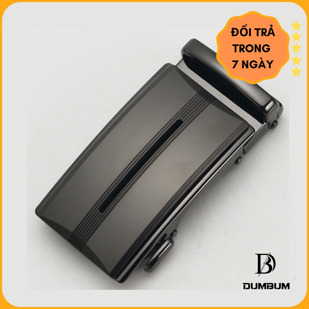 Đầu Khóa Mặt Thắt Lưng Dây Nịt Tự Động 3.5 cm  Hợp Kim Sơn Bên Bỉ Mặt Xám Sang Trọng Hiện Đại  MT103