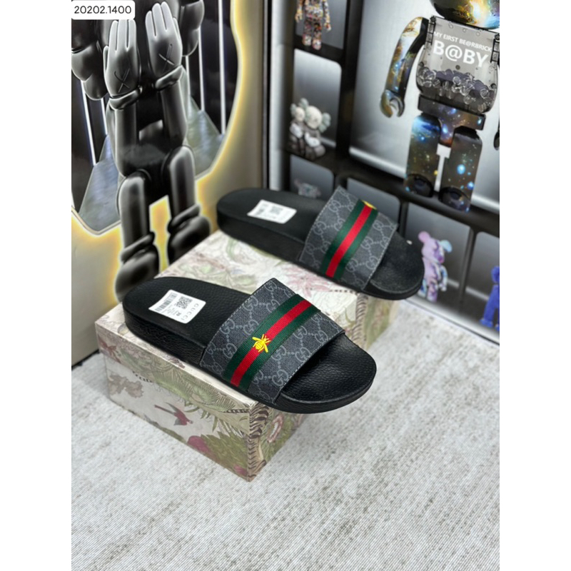 Dép lê nam GC đơn giản trẻ trung đế cao su êm chân