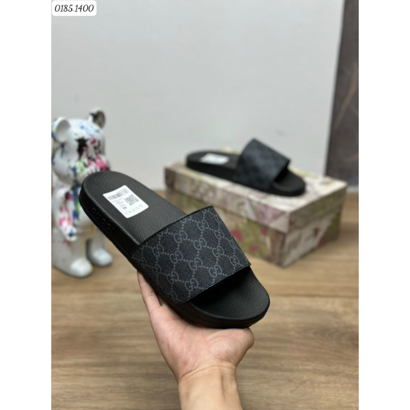 Dép lê nam GC đơn giản trẻ trung đế cao su êm chân