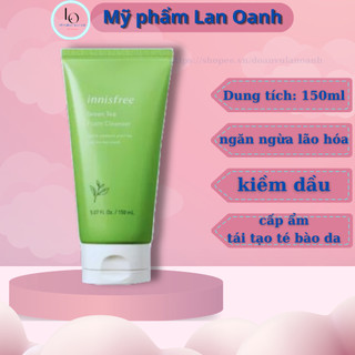 Sữa rửa mặt trà xanh Innisfree Green Tea Cleansing Foam 150ml Hàn Quốc