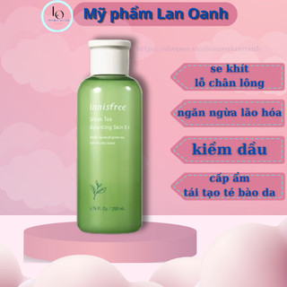 Nước Hoa Hồng Innisfree Green Tea Seed Skin EX 200ml hàn quốc