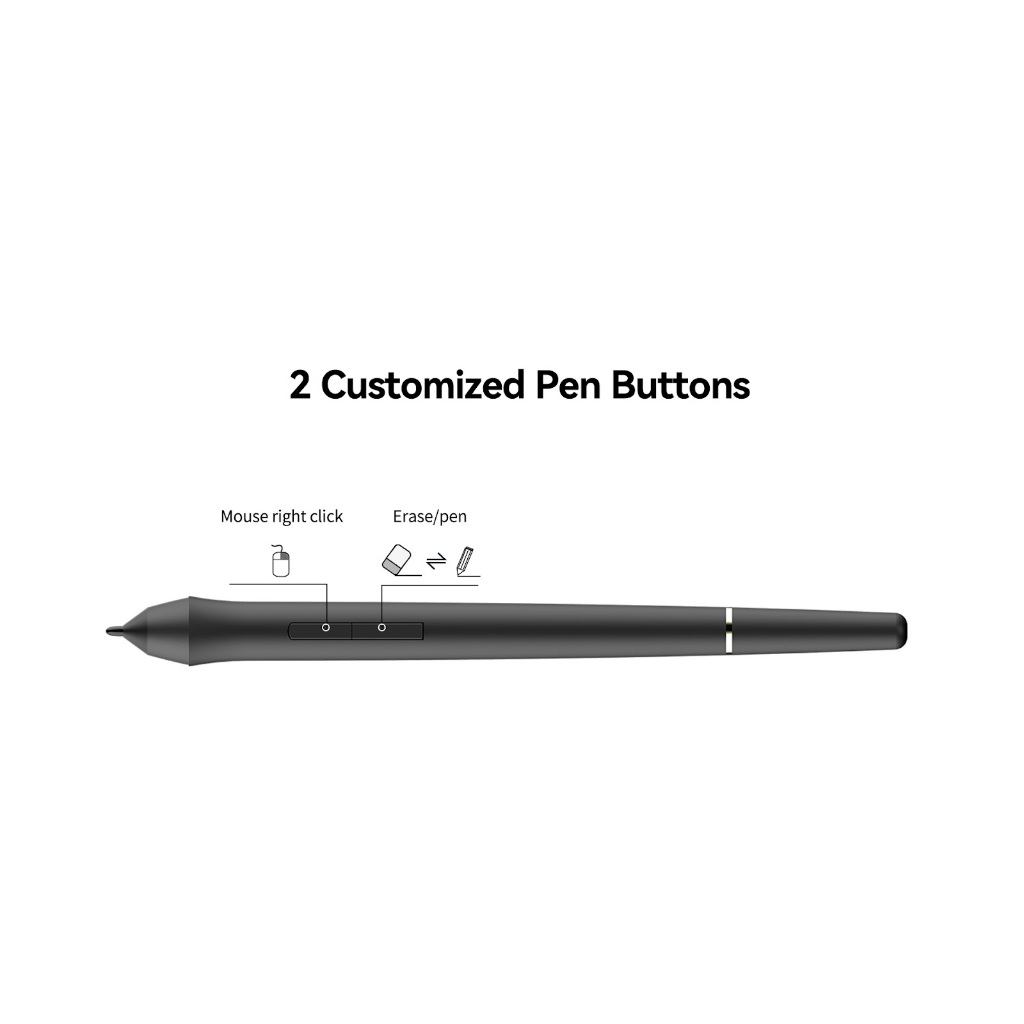 Bút Cảm Ứng Stylus VEIKK P03 Không Pin Dùng Cho Bảng Vẽ VK1560, VK1560 Pro