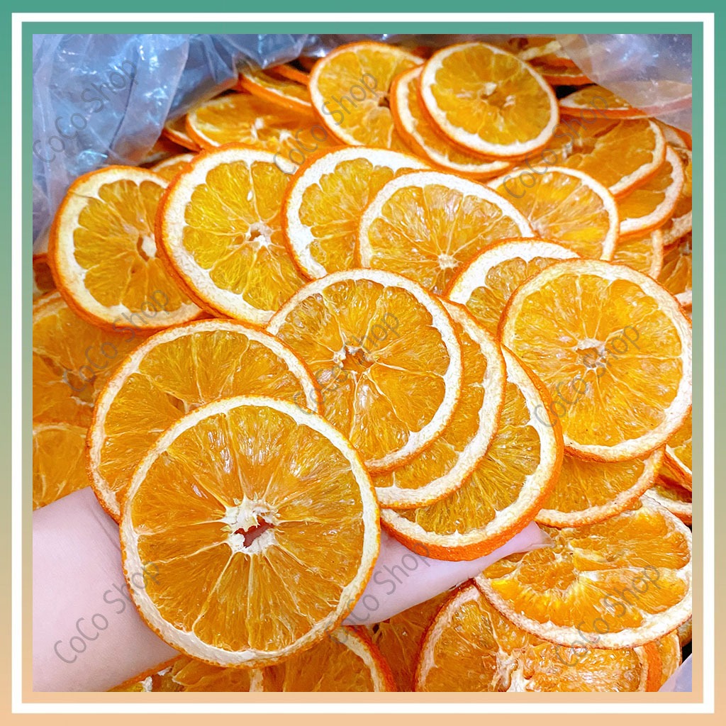 10 lát  cam sấy.Cam mỹ sấy khô decor hoặc uống trà