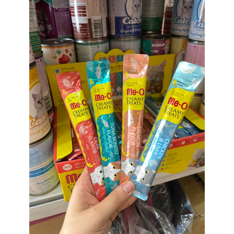 Súp thưởng cho mèo Me-0 creamy treats 15g