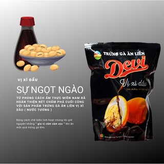 Trứng gà ăn liền Devi Dabaco 3 vị quả 40g (Ăn vặt, bữa sáng, bữa phụ)