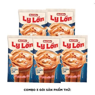 (Date 2026)  Cà phê sữa đá Maccoffee ly lớn (10 gói x 26gr)