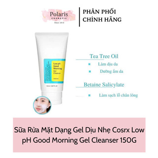 Cosrx - Sữa Rửa Mặt Low pH Good Morning Gel Cleanser 150ml