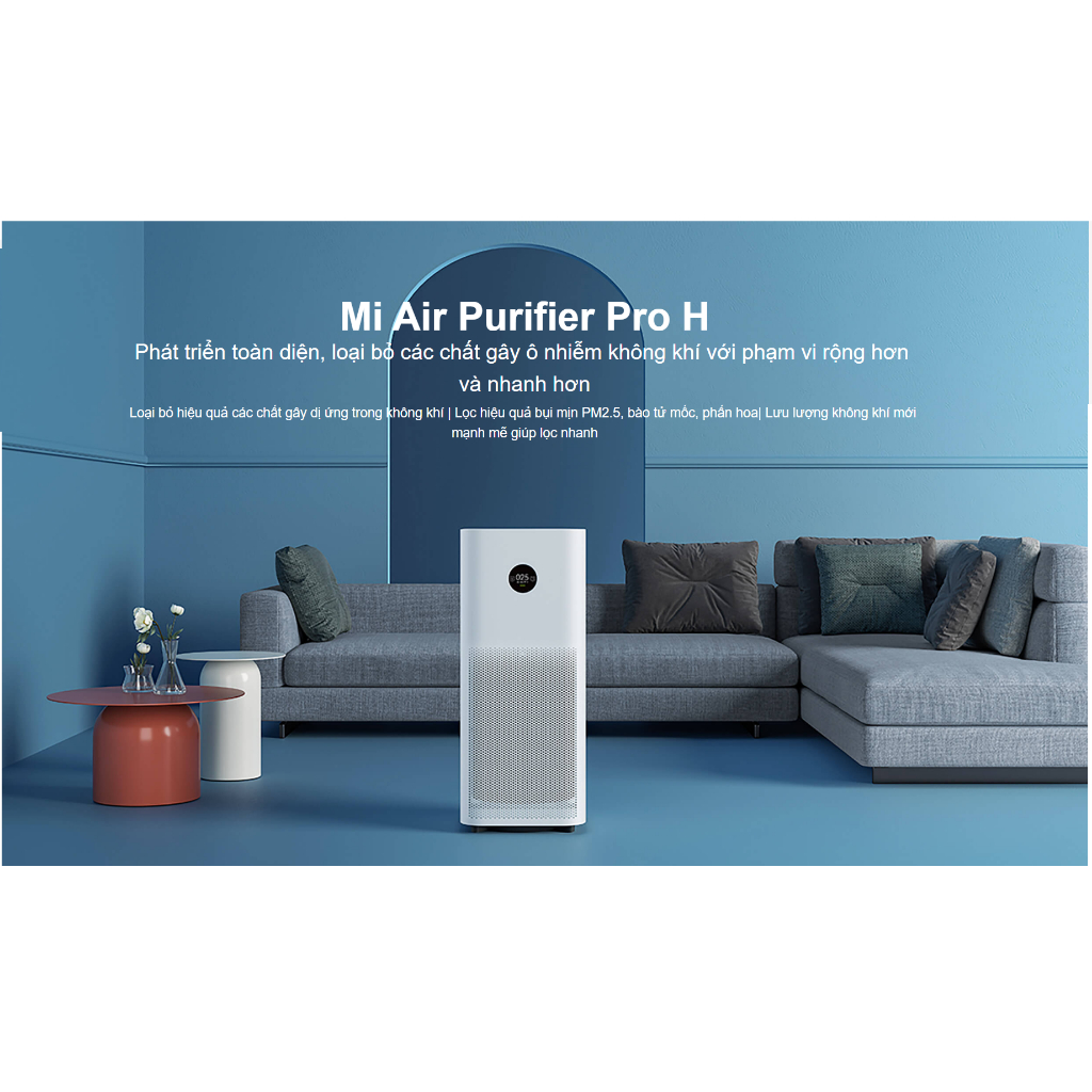 Máy Lọc Không Khí Xiaomi Smart Air Purifier Pro H - Hàng chính hãng