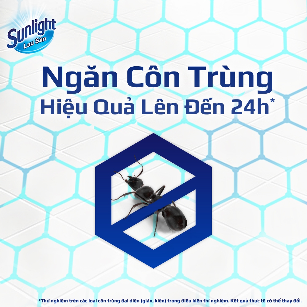 Nước lau sàn Sunlight BIOSHIELD Ngăn côn trùng hiệu quả | Túi 3,4 KG | Chanh Yuzu & Sả | Quế & Cam Bergamot