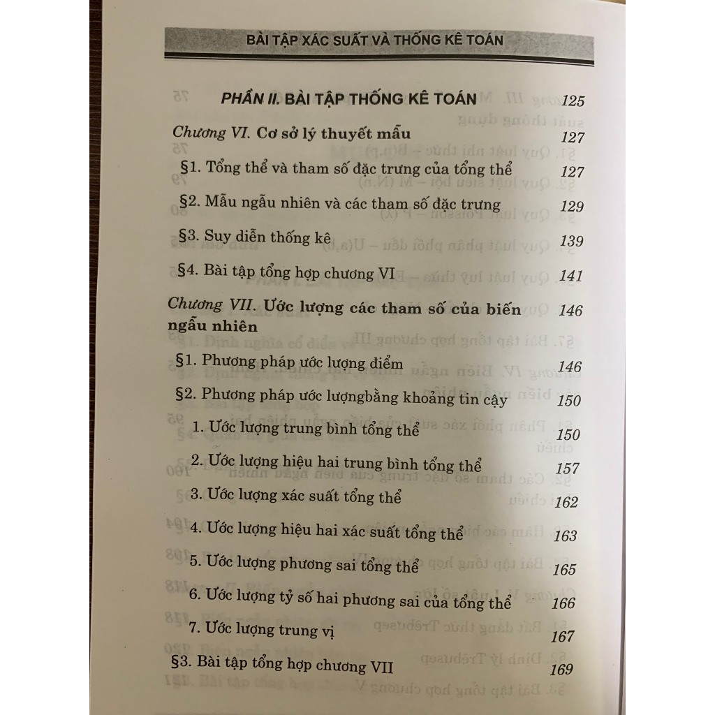 Sách - Bài Tập Xác Suất Và Thống Kê Toán - PGS. TS. Nguyễn Cao Văn