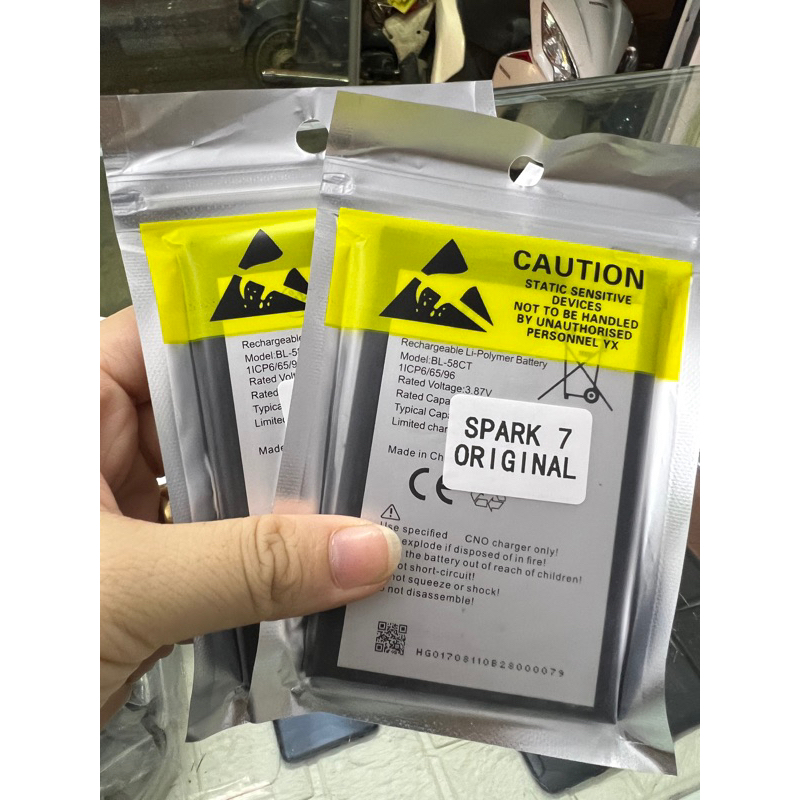 pin Tecno 7/7T/KF6/KF6J/Pin BL-49FT 5000MAh BL-49FX BL-58BT BL-49ET BL-49HT BL-58CT BL-58AT