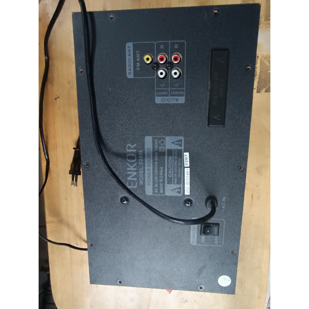 Bảng mạch loa Bluetooth Enkor S2850 nguyên zin chính hãng chưa qua sửa chữa