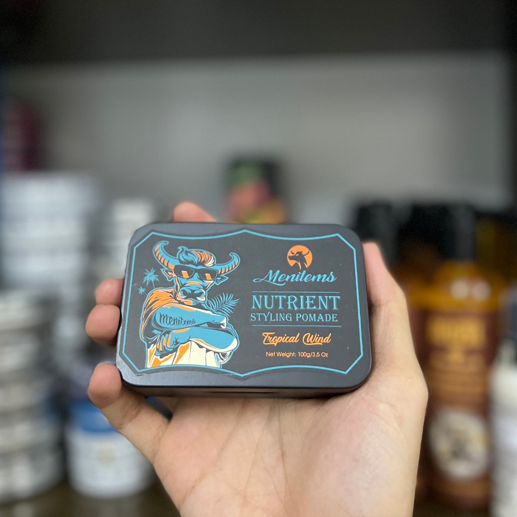Sáp Vuốt Tóc Menitems Tropical Wind 50g/100g - Sáp Dưỡng Tạo Kiểu Tự Nhiên