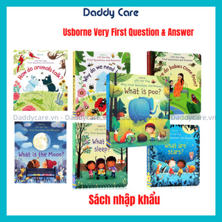 Tiếng Anh - Usborne Lift-The-Flap Very First Questions And Answers