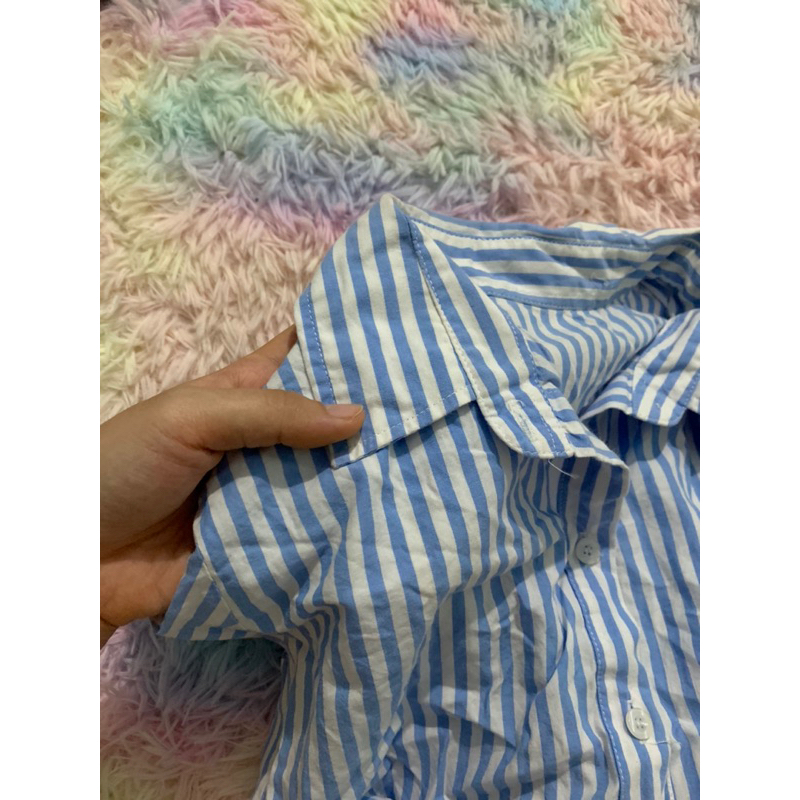 Áo sơ mi sọc basic