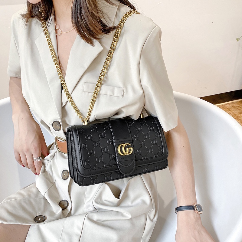 Túi xách nữ classic size 26 thêu ô lót đỏ nhiều ngăn CLASSIC03 + hình tự chụp