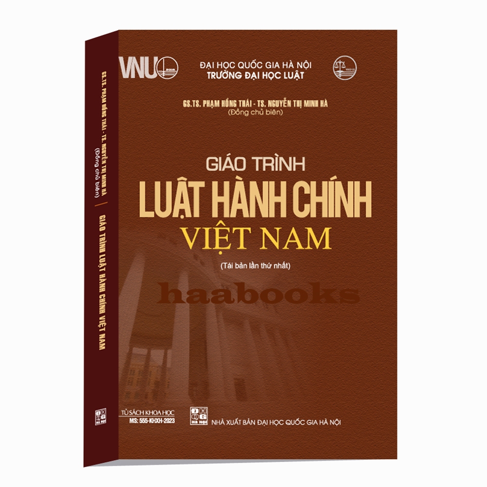 Sách - Giáo trình luật hành chính Việt Nam