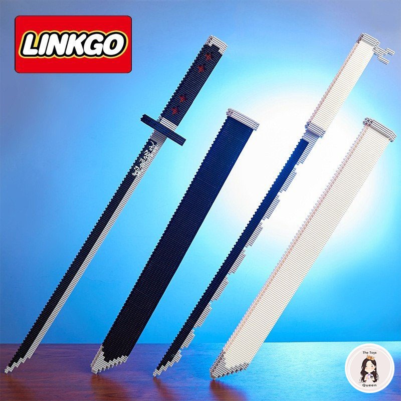 Đồ Chơi Lắp Ráp Kiểu Lego Mô Hình Thanh Gươm Diệt Quỷ Nhật Luân Kiếm Của Kiếm Sĩ Trong Sát Quỷ Đoàn Với 1000+Pcs