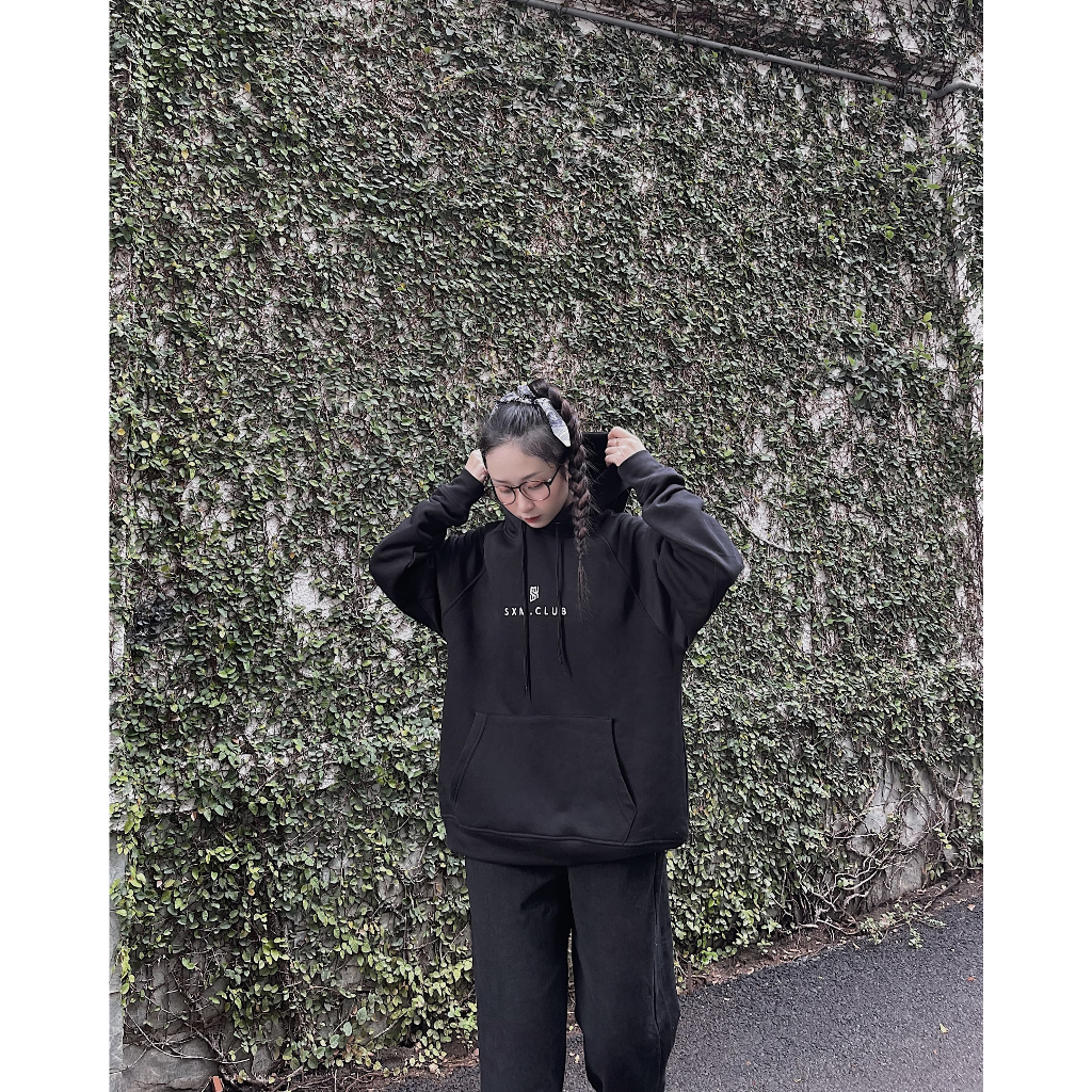 Áo Hoodie Sang Xịn Mịn Logo SXM Unnisex