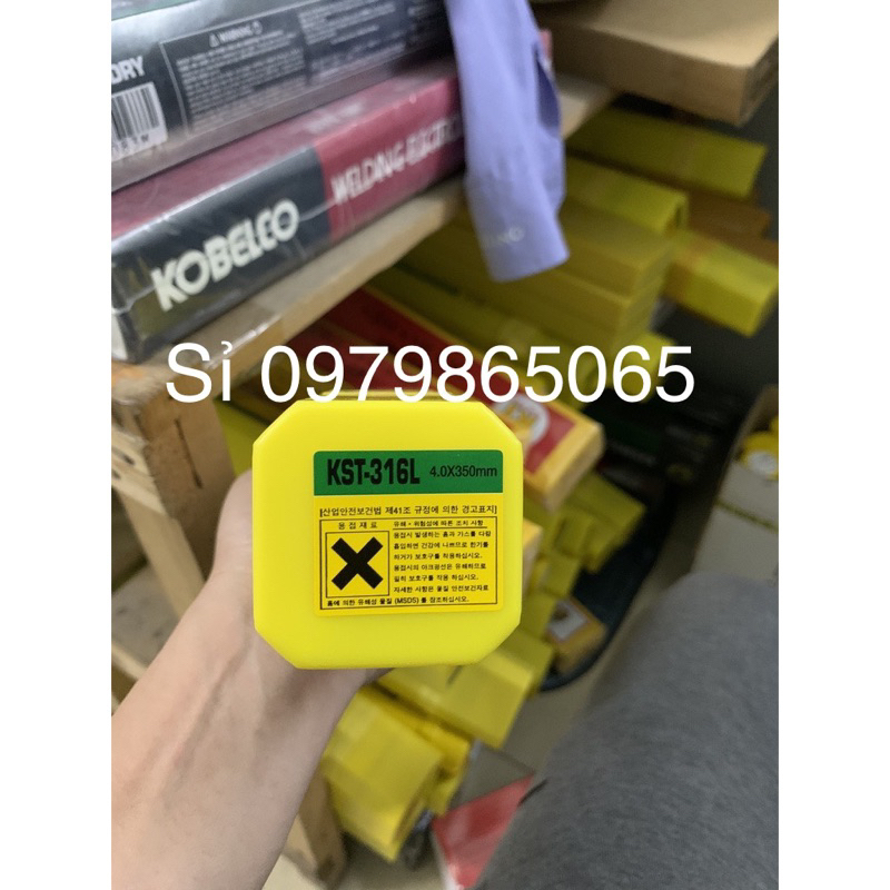Que hàn inox 316 KST 316L Kiswel Hàn Quốc 2kg